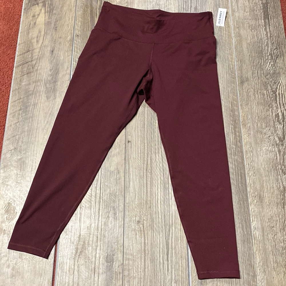 Old Navy power press, high rise, leggings, XL - Picture 2 of 3